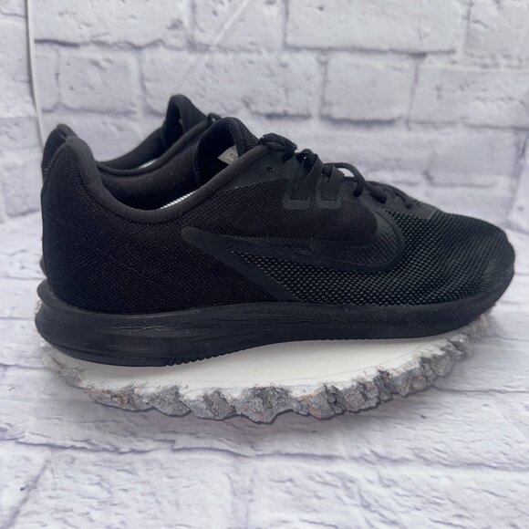 Nike Men's Downshifter 9 Running Shoe All Black Size 13 Sneakers AR4946-002 - Picture 7 of 9